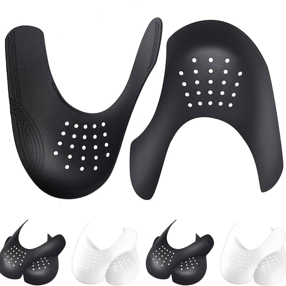 Shoe‎ Crease Protector Men’s Size 7-12. 2 Pair Black and White Shoe Inserts NWT